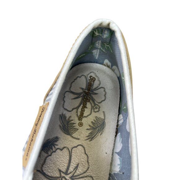 Tommy Bahama womans blue tan Slip-On loafers shoes Size 10 SKU 8868 - Picture 11 of 15